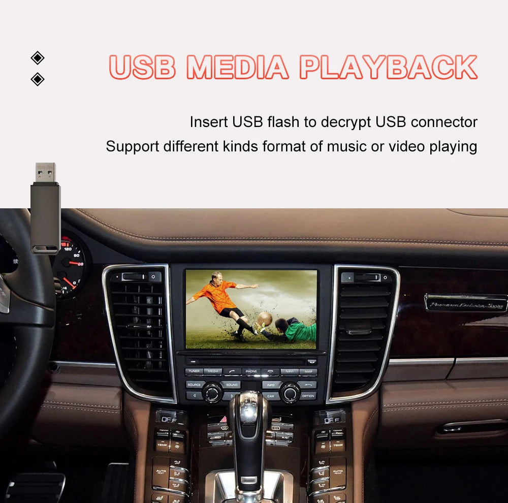 Wireless CarPlay pentru Porsche Macan Cayman Cayenne Panamera Android Auto Mirror Link Funcția de accesorii AirPlay