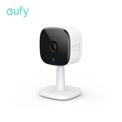 Caméra IP eufy Security Solo IndoorCam C24 Wifi 2K Audio bidirectionnel Caméra Wi-Fi Human Pet AI Fonctionne Assistants vocaux Vision nocturne