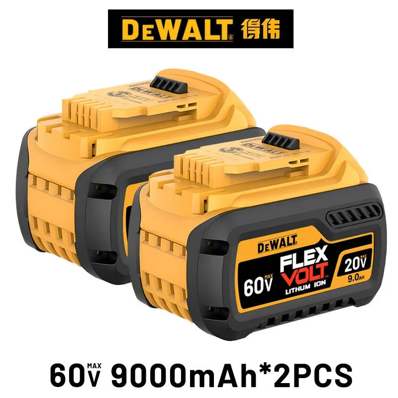 High Rate 100% Genuine Dewalt 20V Battery, 2AH 5AH 6AH 9AH Rechargeable Lithium Ion Battery, Dewalt DCB200 Power Tool Battery