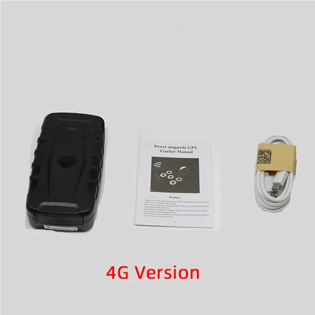 TKSTAR TK918 4G Tracker GPS pentru mașină Localizator GPRS pentru vehicule magnetice 20000mAh Timp de așteptare lung Impermeabil Alarma de șoc Aplicație gratuită