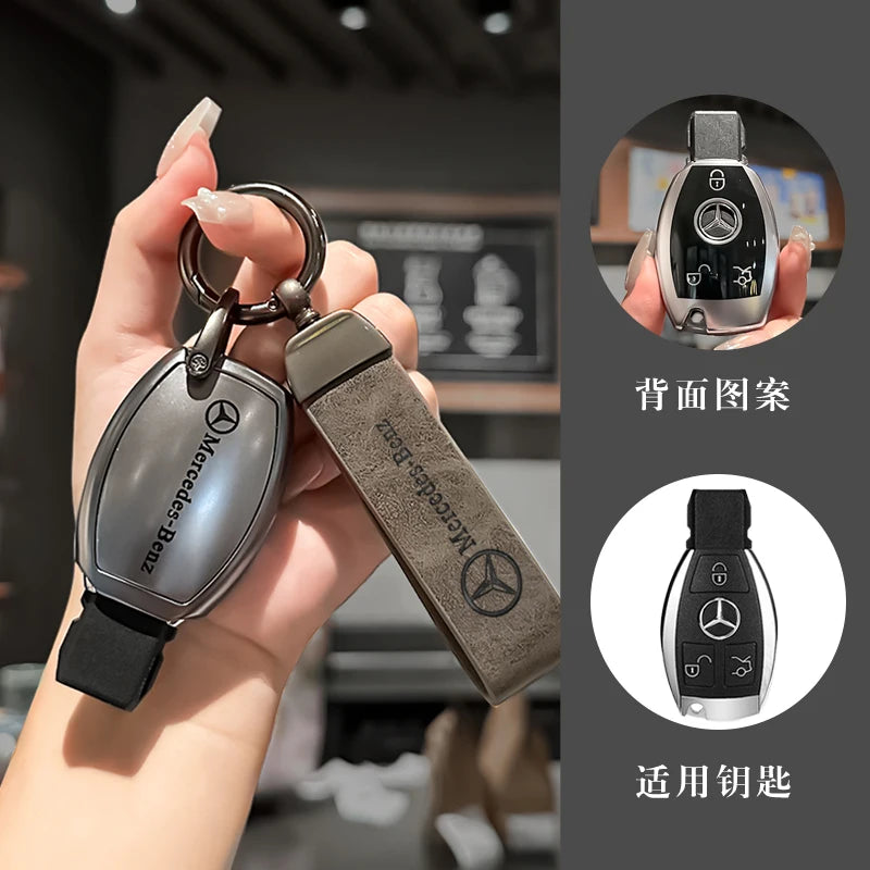 Car Remote Key Case Cover Shell Fob Auto Styling Accessories For Mercedes Benz A B C S Class AMG GLA CLA GLC W176 W221 W204 W205