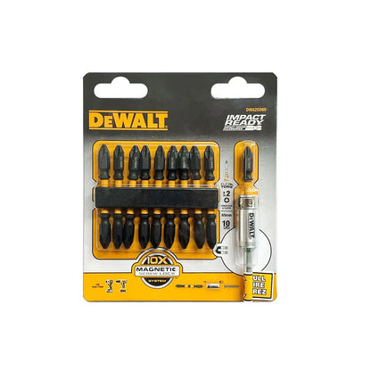 Set de găurit cu impact DEWALT DWA2SD65 cu magnetizator/demagnetizator PH2x65mm Biți de șurub Set de găurit Dewalt PH2 Accesorii pentru scule electrice