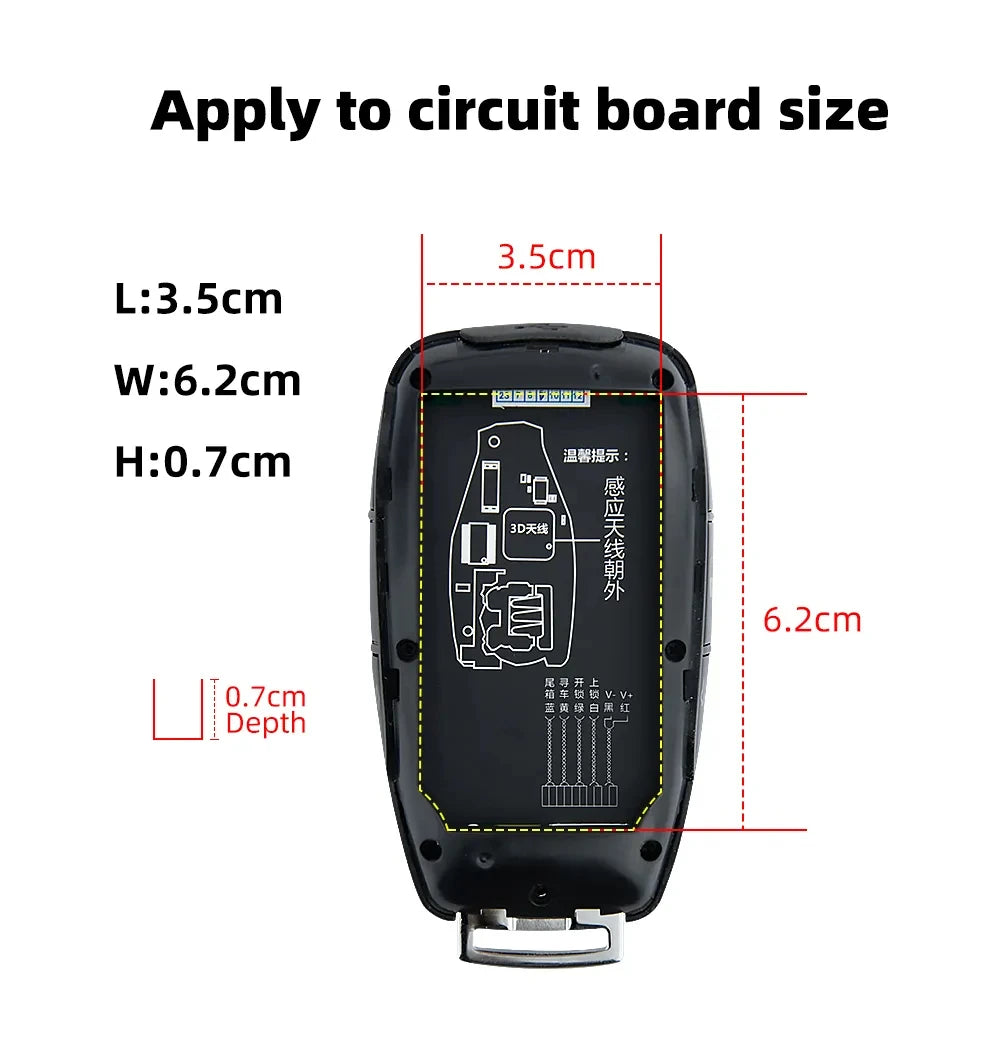 TK900 Modified Universal Remote Smart LCD Car Key For BMW Benz Audi Fiat Lexus Jaguar Porsche Land Rover Nissan Renault VW