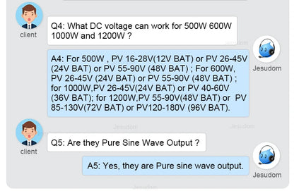 MPPT 1200W Display LCD Descărcare automată a bateriei Limitare automată DC48V 72V 96V la AC230V Invertor solar de legătură cu rețea cu export zero