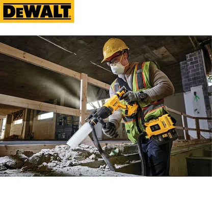 Kit de tuburi de extracție a prafului DEWALT cu furtun pentru ciocane rotative SDS Plus Tuburi transparente OSHA® de 10" pentru colectarea prafului DWH200D