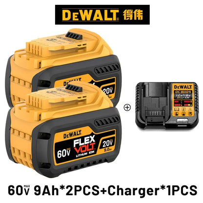 High Rate 100% Genuine Dewalt 20V Battery, 2AH 5AH 6AH 9AH Rechargeable Lithium Ion Battery, Dewalt DCB200 Power Tool Battery