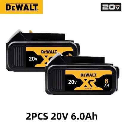 Batterie d'origine DEWALT 20V, 6AH, batterie lithium-ion rechargeable, DEWALT, DCB115, DCB118, charge rapide, batterie d'outils DEWALT,