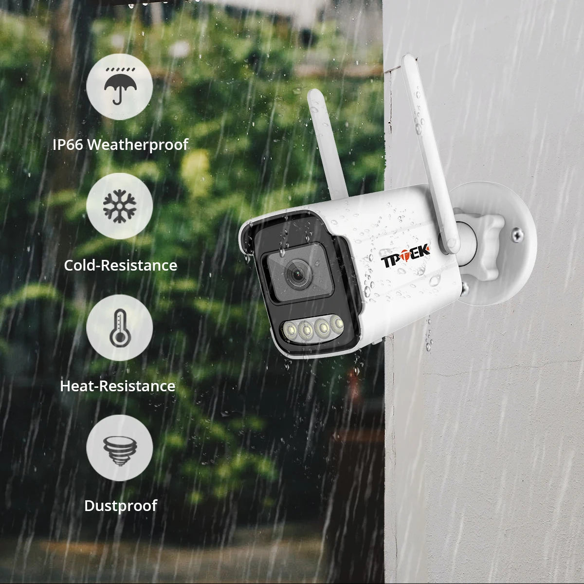 Caméra IP 8MP 4K Wifi sans fil 5MP AI Détection humaine iCSee CCTV Bullet Surveillance extérieure Caméra vidéo de protection de sécurité Cam