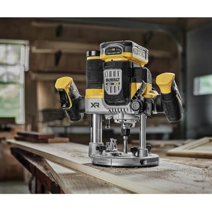 DEWALT DCW620 20V MAX XR 2-1/4 Peak HP Plunge Router Cordless Router ANTI-ROTATION Woodworking Router Dewalt Power Tools DCW620B