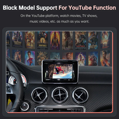 Road Top Wireless CarPlay For Mercedes Benz A B Class W176 W246 CLA GLA 2013-2015, with Android Auto AirPlay Car Play Functions