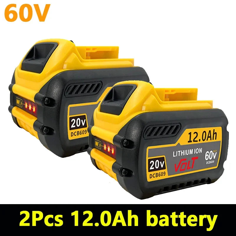 DCB209 MAX Flex volt. Pentru baterie originală Dewalt DCB606 DCB205 DCB206 DCB209 DCB182 Baterie pentru scule electrice 20V/60V Baterie 18000mAh