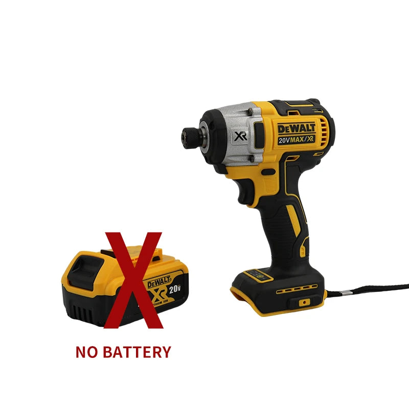 Dewalt Tools Wireless Drills DCD887 205N.M Brushless Impact Driver Electric Drill Power Tool For 20V Battery