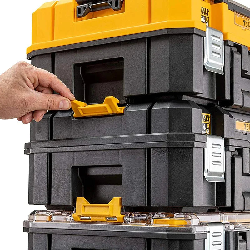 DEWALT TSTAK II Storage Box Tote Toll Long Handle Storage Case Plastic Tool Box For DCF892 DCF894 DCG405 DWST83345-1 DWST17807