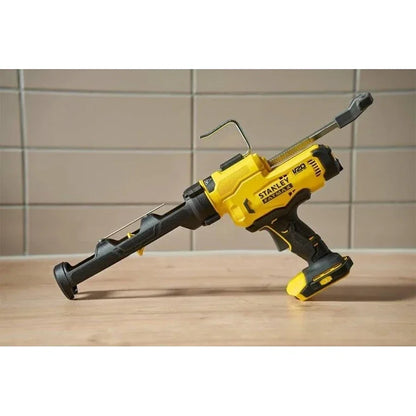 STANLEY SFMCE600B 18V FATMAX Cordless Lithium Electric Glue Gun 6 Speed Caulk Gun Doors and Windows Mounting (Tool Only)