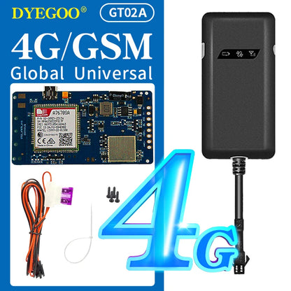 DYEGOO GPS TRACKER GT02A GT02D GT02N Traqueur GPS de véhicule garanti à 100%, traqueur GPS 4G, traqueur de voiture Android, alarme pour moto