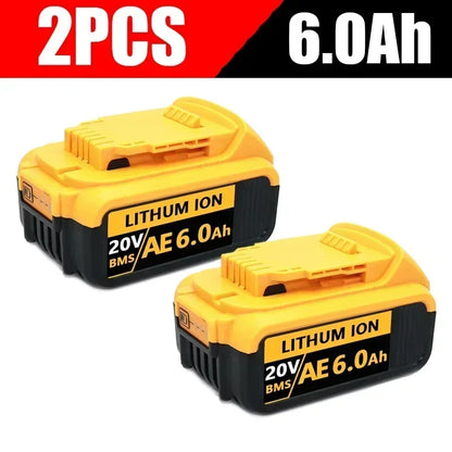 Baterie DCB200 20V Compatibilă cu scule electrice Dewalt 18V 12Ah unealtă electrică reîncărcabilă Baterii cu litiu 20V 18V 18v 12Ah