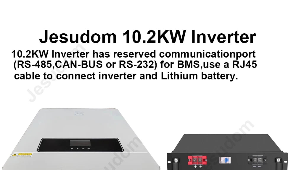 Dual Output On/Off Grid Solar Inverter4.2KW 24V 6.2KW 48V10.2KW With BMS Ports Dual MPPT PV Input Pure Sine Wave Hybrid Inverter