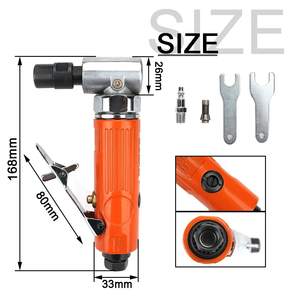 Extended Shaft Air Die Grinder Grinding Mill Engraving Tool Polishing Machine Tools Pneumatic Engraving Machine for Tire Repair