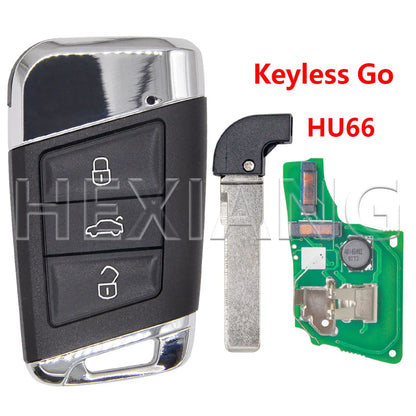 HE Modified MQB48Chip 315/433MHz Car Remote Key No Support VVDI Tool For Volkswagen VW Golf 7 Polo Tiguan Touran MK7 Seat Skoda