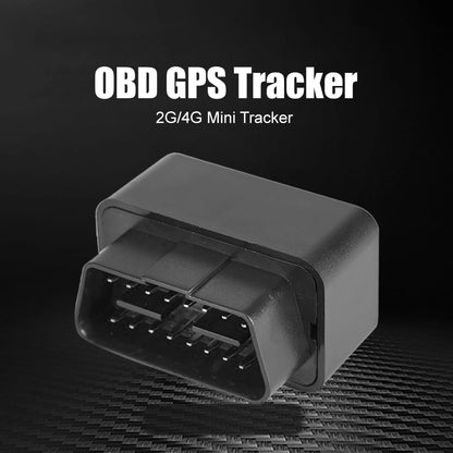 Mini traceur GPS OBD 2G 4G 12V-24V, dispositif de suivi d'alarme antivol de voiture, appel SMS, localisateur de géorepérage, application gratuite pour IOS et Android