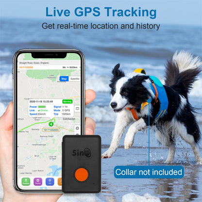 SinoTrack 2G/4G GPS Tracker Mini batterie intégrée étanche ST-904L pour enfants voiture personnelle appareil pour animaux de compagnie avec application de suivi gratuite