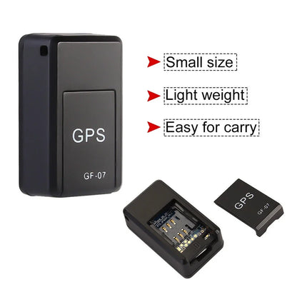 GF07 Magnetic Mini Car Tracker GPS Real Time Tracking Locator Device Magnetic GPS Tracker Real-time Vehicle Locator Pet Tracker