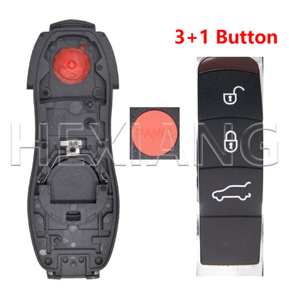 HE 3/4/5 Button Replacement Car Remote Key Shell Case For Porsch Macan Panamera Cayenne