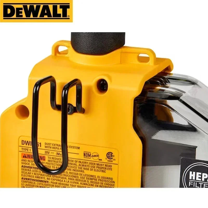 DEWALT DWH161 20V MAX Aspirator universal de praf, fără perii, MOTOR DE PURTĂ ÎNALTĂ Unelte electrice compacte și ușoare DWH161B