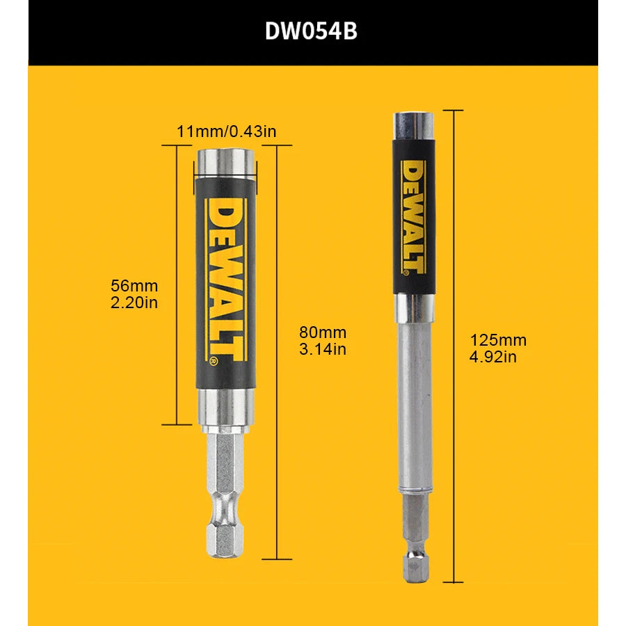 Suport vârf magnetic DEWALT 80-125 mm 1/4″ Accesorii compacte pentru scule electrice DW2054B