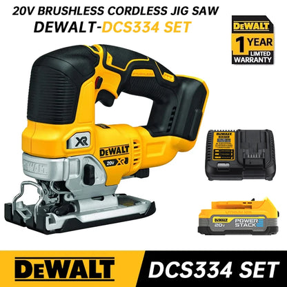 Ferăstrău cu rulare DEWALT DCS334 Ferăstrău cu perii 20V MAX cu mâner în D Ferăstrău cu rulare cu viteză variabilă Instrument electric multifuncțional DCS334B