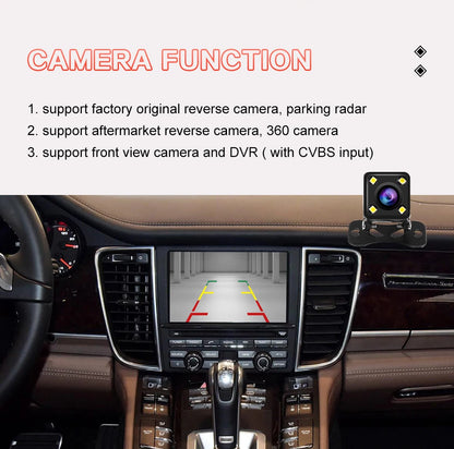 Wireless CarPlay pentru Porsche Macan Cayman Cayenne Panamera Android Auto Mirror Link Funcția de accesorii AirPlay