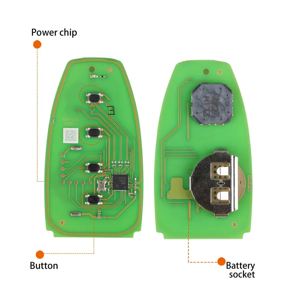 Xhorse XSFO02EN XM38 Series Universal Smart Key 4 Buttons