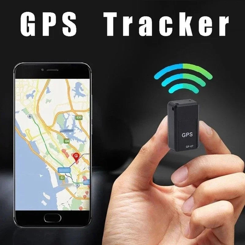 Mini traceur GPS pour voiture GF-07 Suivi en temps réel Localisateur antivol Positionneur SIM Support magnétique puissant Traceur antivol