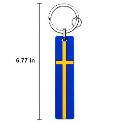 Swedish Flag Key Ring Key Buckle Decals For Volvo XC90 S90 V90 XC60 XC70 XC40 EM90 V90 V60 V40 Polestar Rdesign Volvo Key Ring