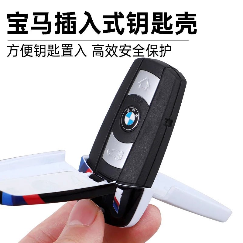 Fashion Racing Style Design Car Key Case Cover For BMW E90 E60 E70 E87 3 5 6 Series M3 M5 X1 X5 X6 Z4 E71 E72 E88 E89 E91 E92 Z4