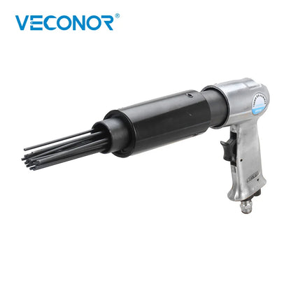 Veconor Air Pneumatic Multi-Needle Scaler Tool Pistol Grip Rust Removal Slag Corrosion Remover Deburrs Professional Power Tools