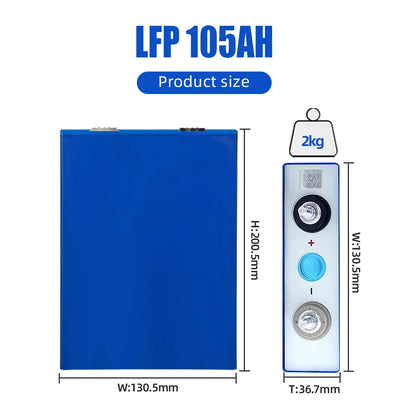 Poland Lifepo4 Grade A Power Bank  12V 24V 48V EVE105AH 280AH CALB 280AH 300AH Battery 9000 cycles Lifepo4 Battery  For Solar