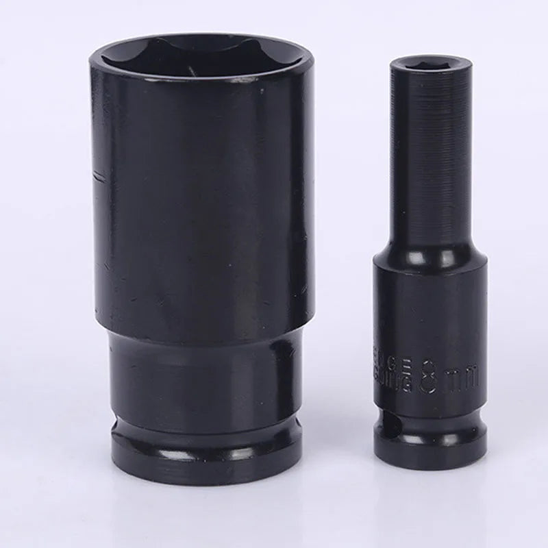 78mm Deep Impact Socket Head 1/2" Drive Metric Hex Ratchet Wrench Socket Electrophoresis Rust Prevention for Nut Removal Tools