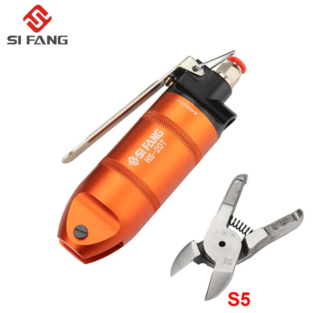 HS-20 Pneumatic Scissors 1370N Shear Cutting Tools Pliers Cutter forfor Cutting the Plastic, Iron, Copper and other Wires