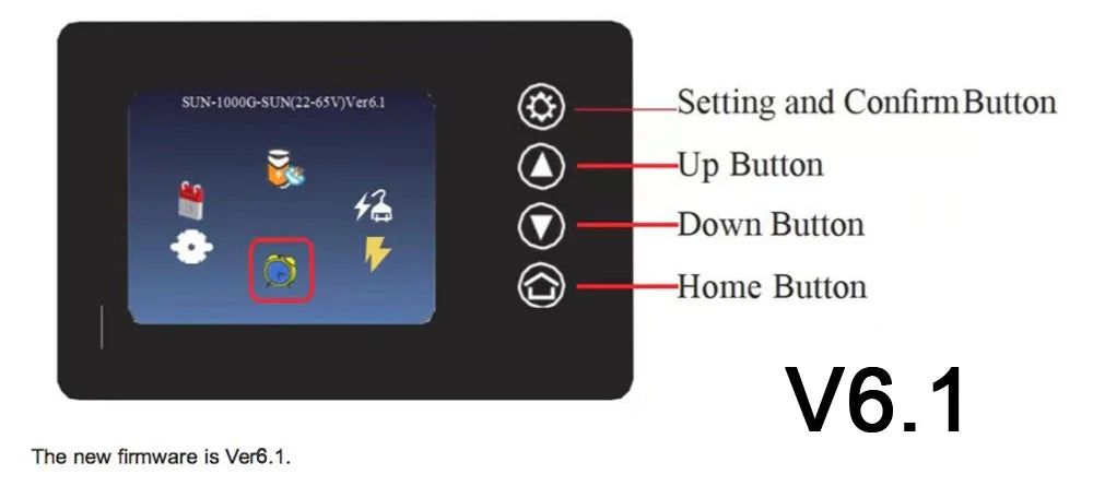 Onduleur solaire MPPT 2KW avec limiteur 45-90VDC à AC 220-240V Fonctionne pour panneau solaire ou batterie