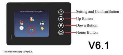 Onduleur solaire MPPT 2KW avec limiteur 45-90VDC à AC 220-240V Fonctionne pour panneau solaire ou batterie