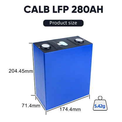 Poland In Stock 9000 Cycles Lifepo4 Battery CALB280AH 310AH Grade A  DIY Battery 12V 24V 48V Rechargeable Battery Solar EV