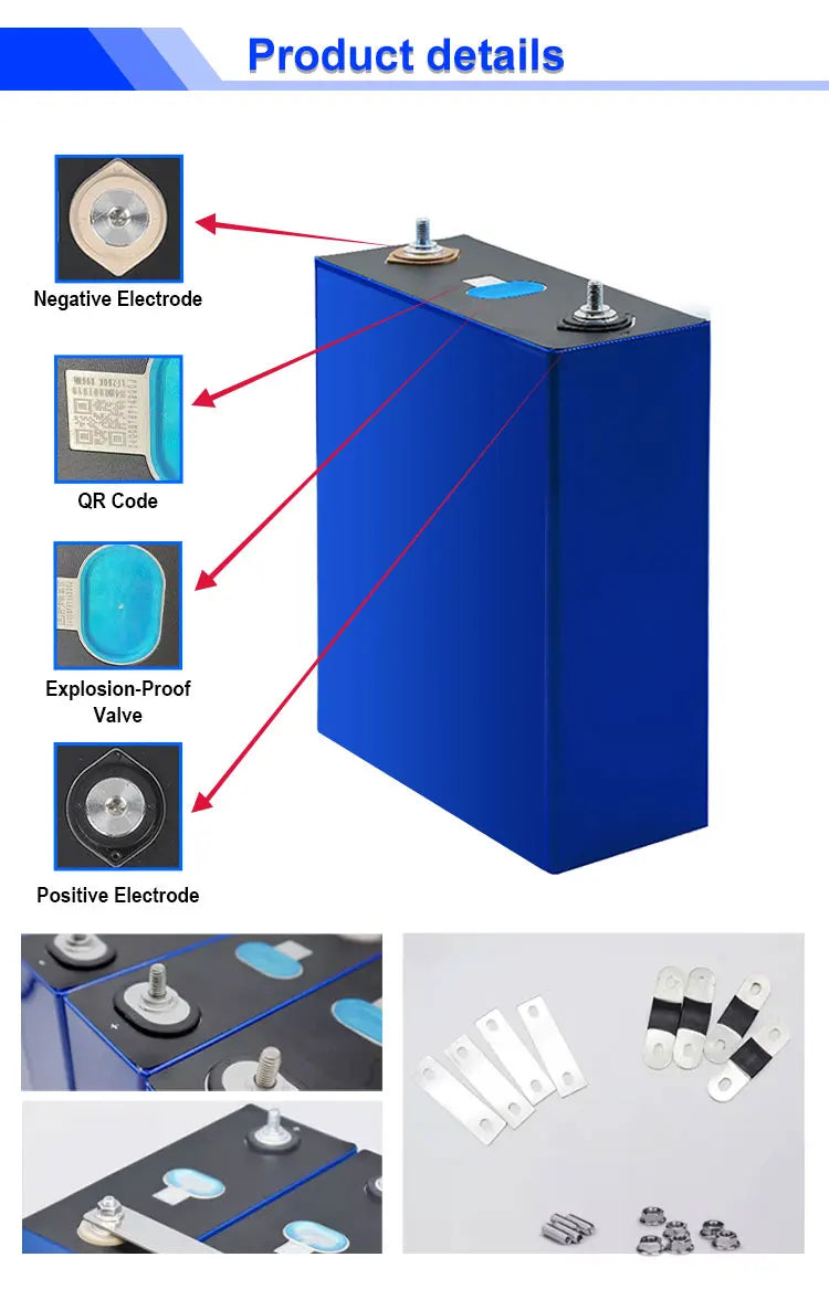 LifePo4 280Ah Grade A Batteries Poland Stock Battery 6000 Cycles Lifepo4 Battery 12V 48V Rechargable Battery For Solar