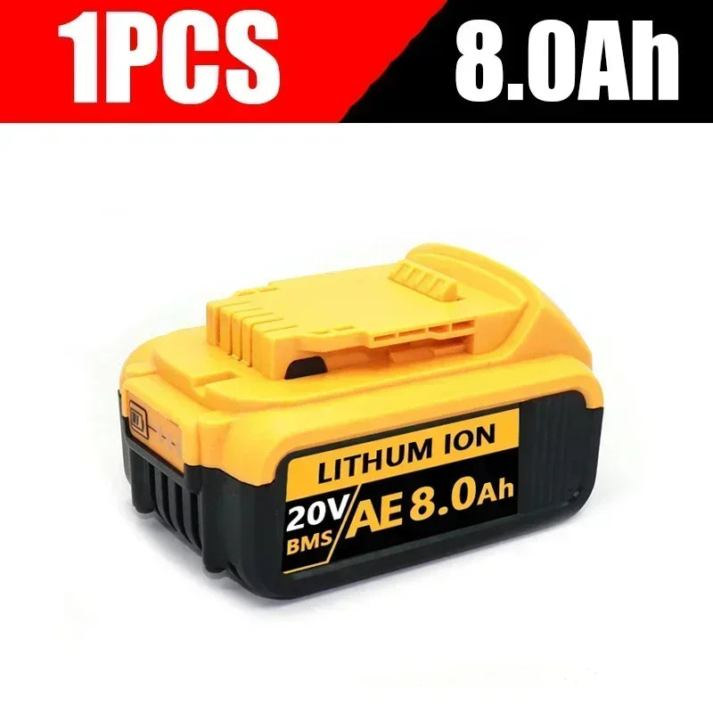 Baterie DCB200 20V Compatibilă cu scule electrice Dewalt 18V 12Ah unealtă electrică reîncărcabilă Baterii cu litiu 20V 18V 18v 12Ah