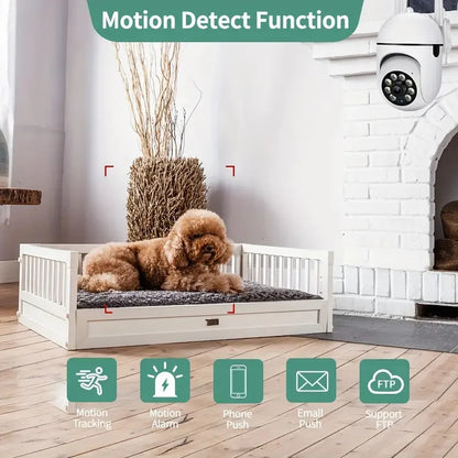 YI IOT APP 1080P HD Wireless Security WIFI Camera  AI Powered Human Tracking, Motion Detection Alarm Push, Video Monitoring