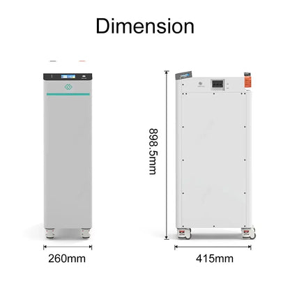 Poland Stock V4 Seplos15.5KWH  Lifepo4 Battery Kits EVE304 Grade A+ Battery With 10A Active Balancer Home Solar CAN RS485