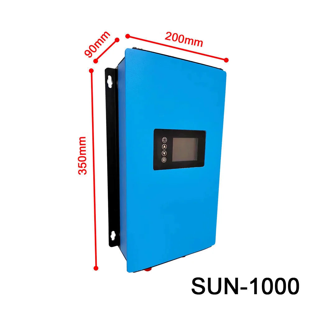 Invertorul solar MPPT 1000W 2000W DC22-65V/ 45V-90V sau la AC110V220V Poate funcționa cu panouri fotovoltaice sau baterie cu funcție de limită de export