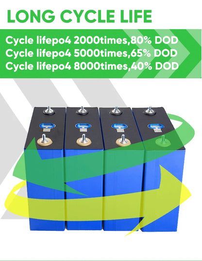 Lifepo4 Battery  EVE280AH Grade A 6000 Cycles Solar Battery Rechargeable Battery 12V 24V 48V Batteries Poland Stock Power Bank