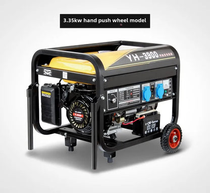 Gasoline generator 220V household small single three-phase 380 volts dual voltage 5KW6/8/10 kW frequency conversion outdoor