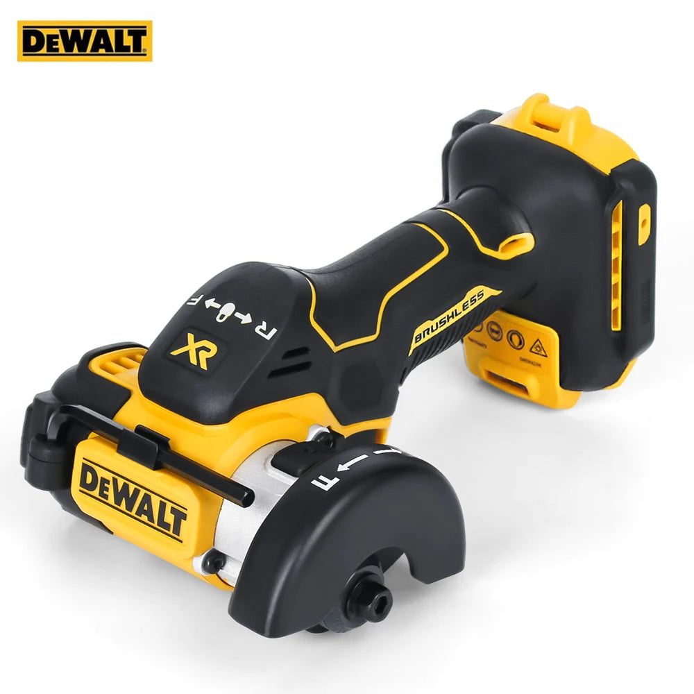 Dewalt DCS438 ferăstrău electric fără perii 20V baterie cu litiu reîncărcabilă fără fir 3in 76MM mâner Mașină de tăiat cu disc Unelte electrice